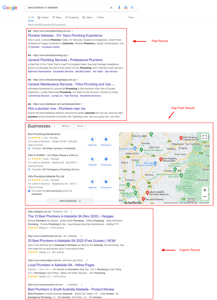 Chapter 3 Google Maps Vs Google Results Whats The Difference