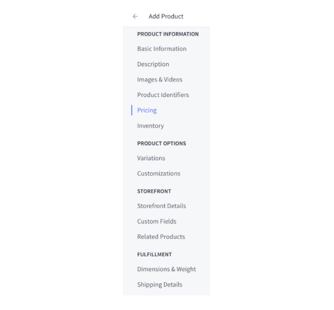 Implement BigCommerce Product Schema
