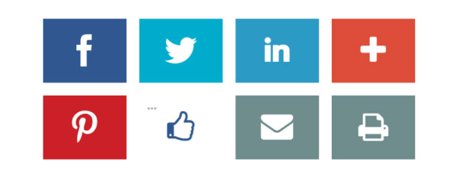 Integrate Social Media Share Buttons
