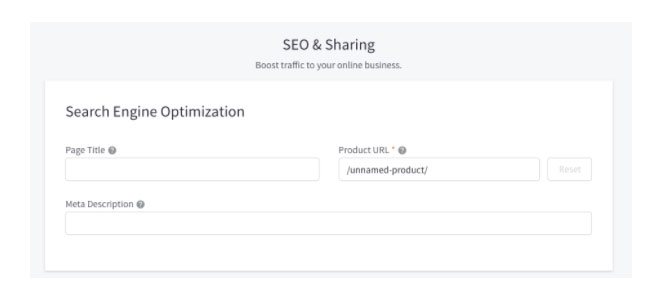 BigCommerce Product Page URL, Meta Tag, and Page Title