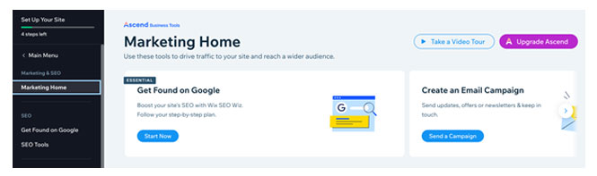 Marketing Home