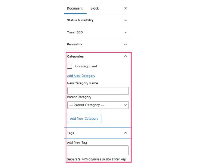 Use Proper Product Categories And Tags 03