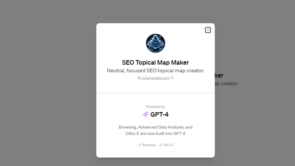 SEO Topical Map Maker