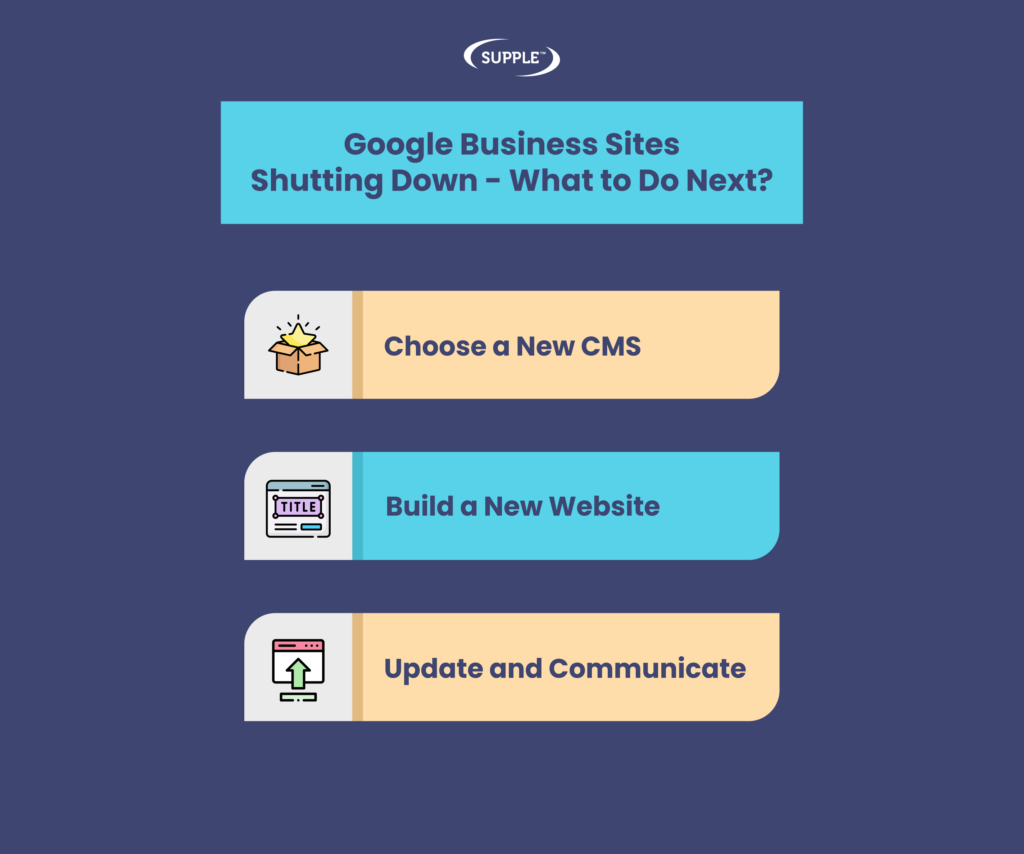 Google Business Sites Shutting Down